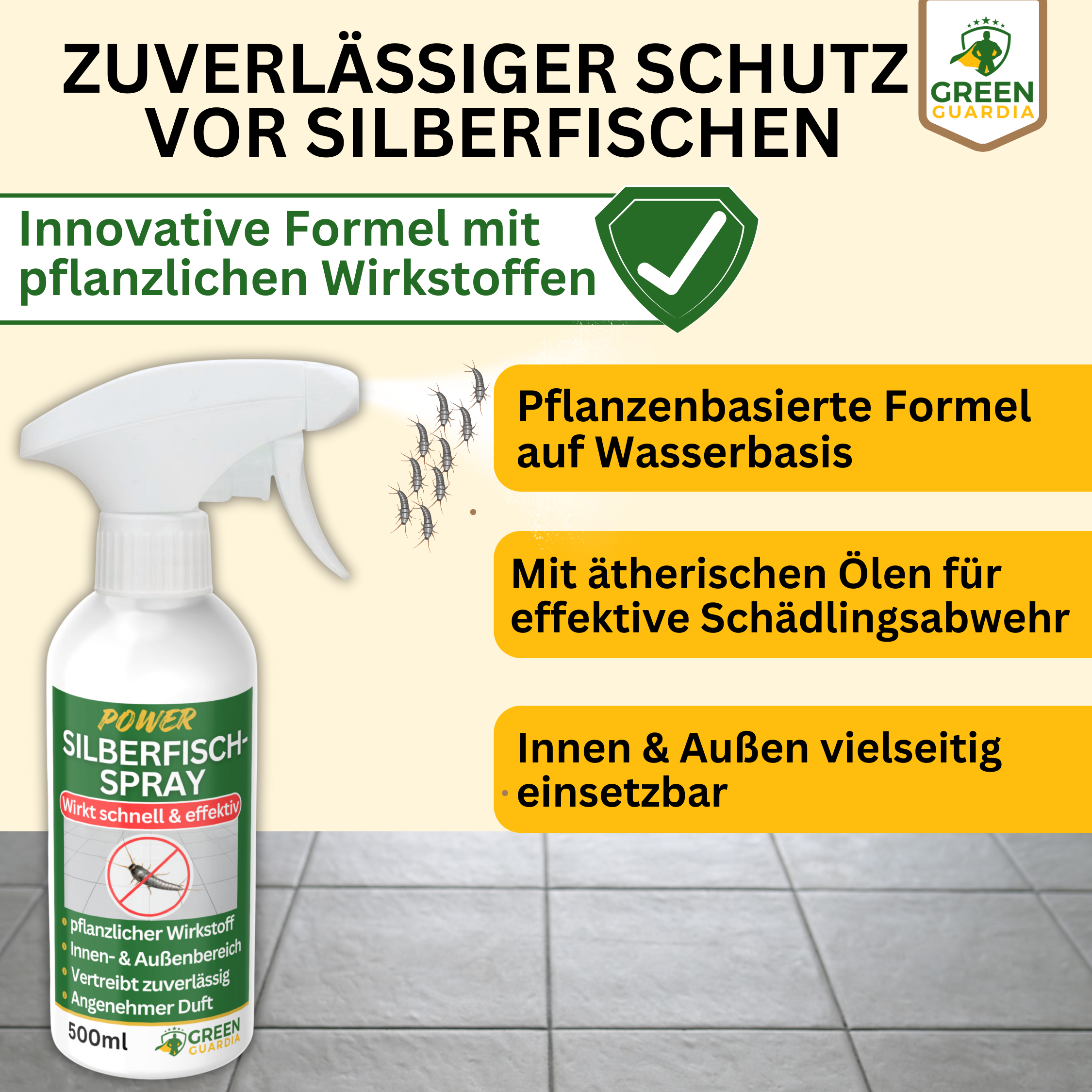 Silberfisch Abwehrspray Power-Konzentrat