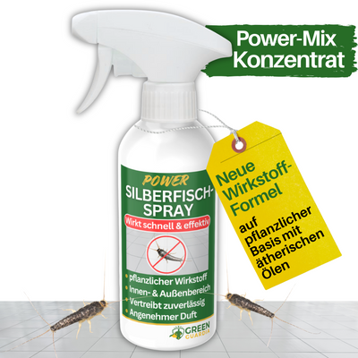 Spray repellente concentrato per pesciolini d'argento/pesciolini carta