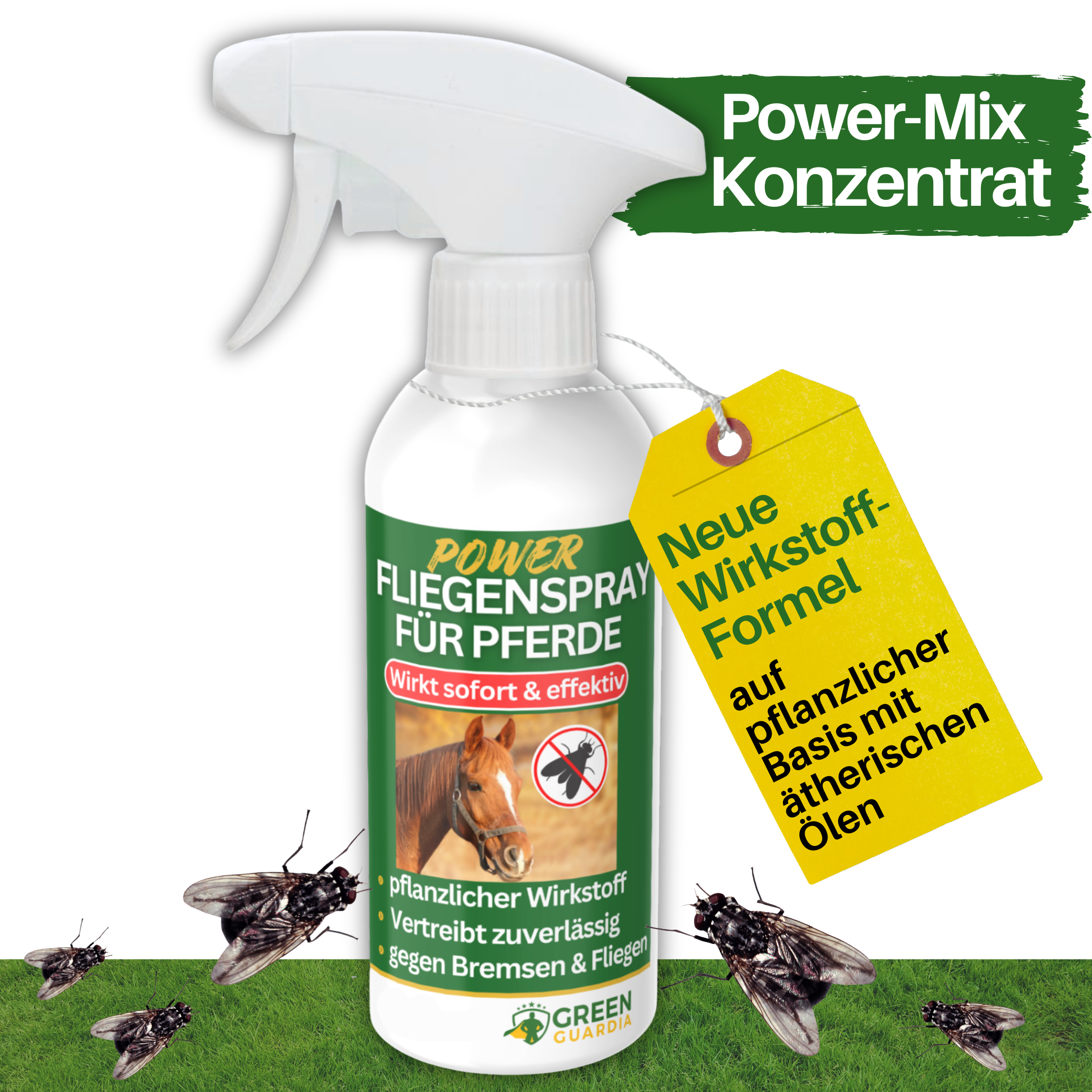 Horsefly/Fly Repellent Spray Power Concentrate for Horses 