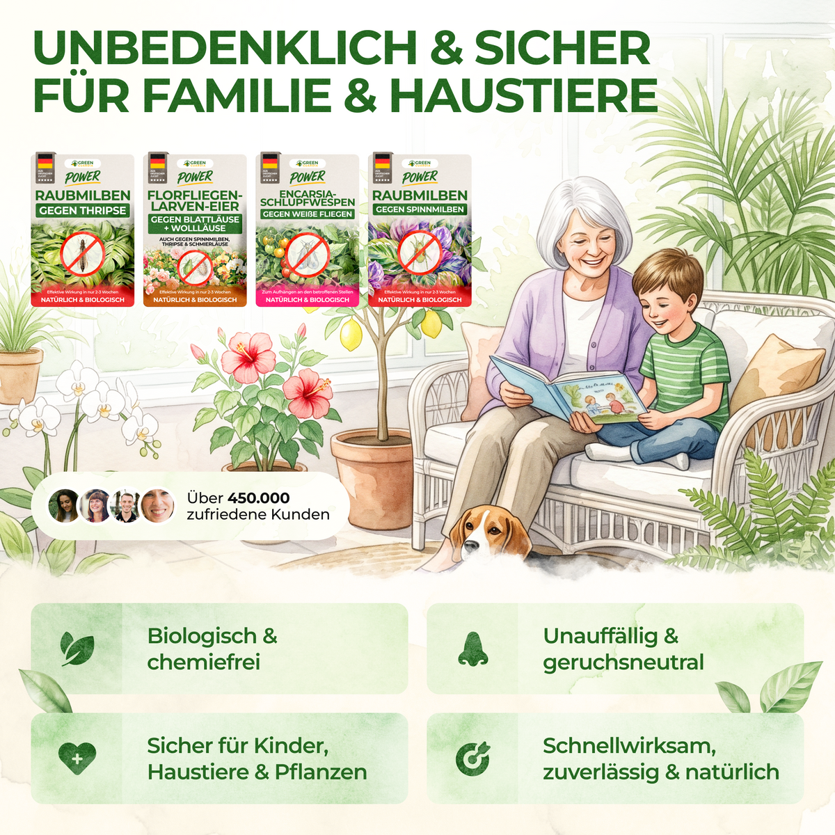 Kit antiparasitaire pour 10 plantes 