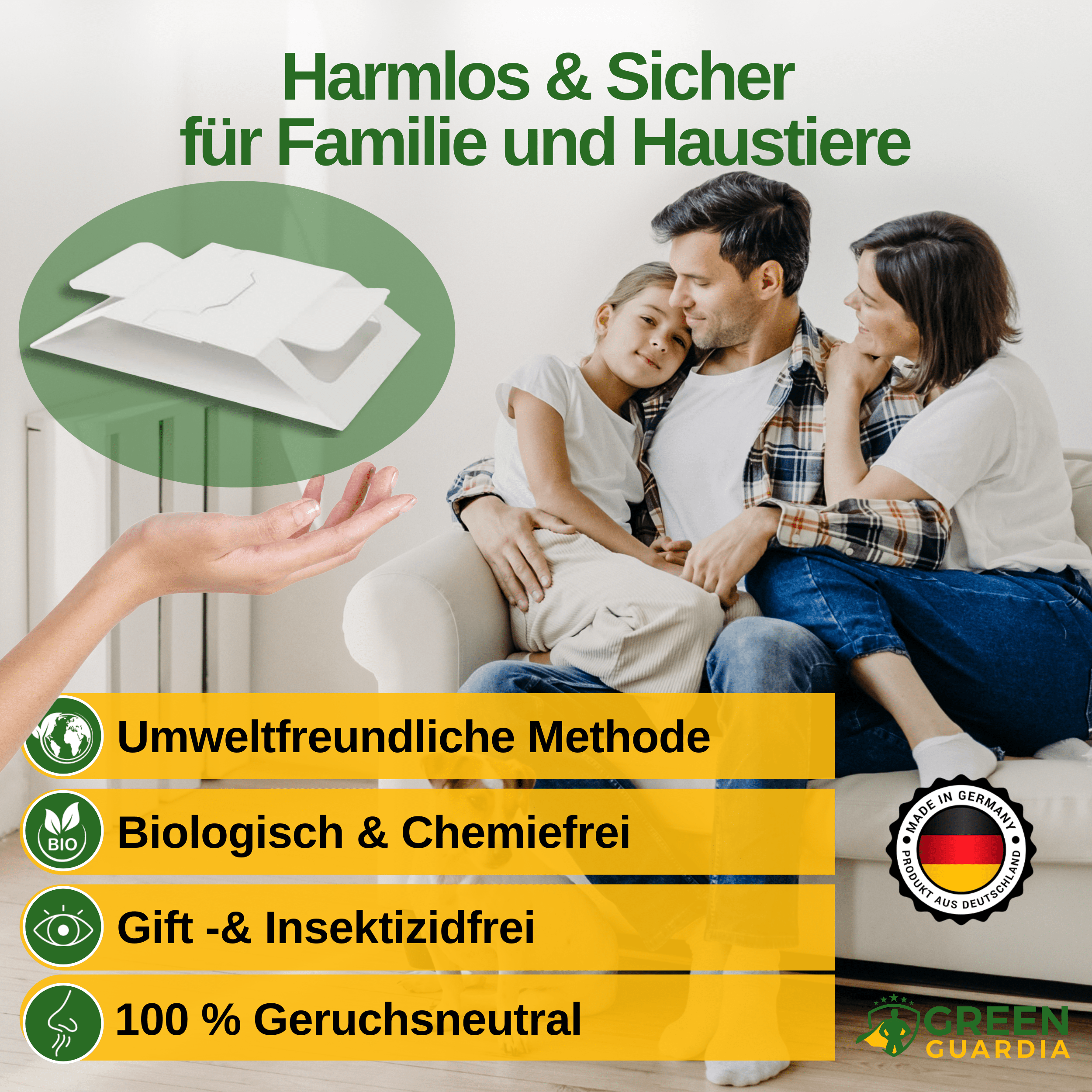 Kornkäfer Falle mit Spezial - Lockstoff - Green Guardia - Ihr Experte für Schädlinge und Pflanzen