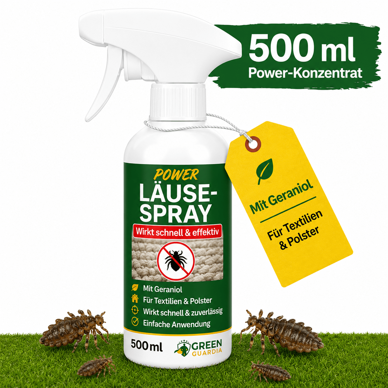 Läuse-Abwehrspray Power-Konzentrat - Green Guardia - Ihr Experte für Schädlinge und Pflanzen