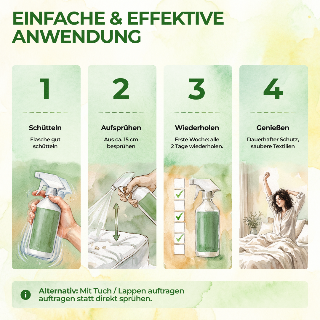 Milben-Abwehrspray Power-Konzentrat - 500ml
