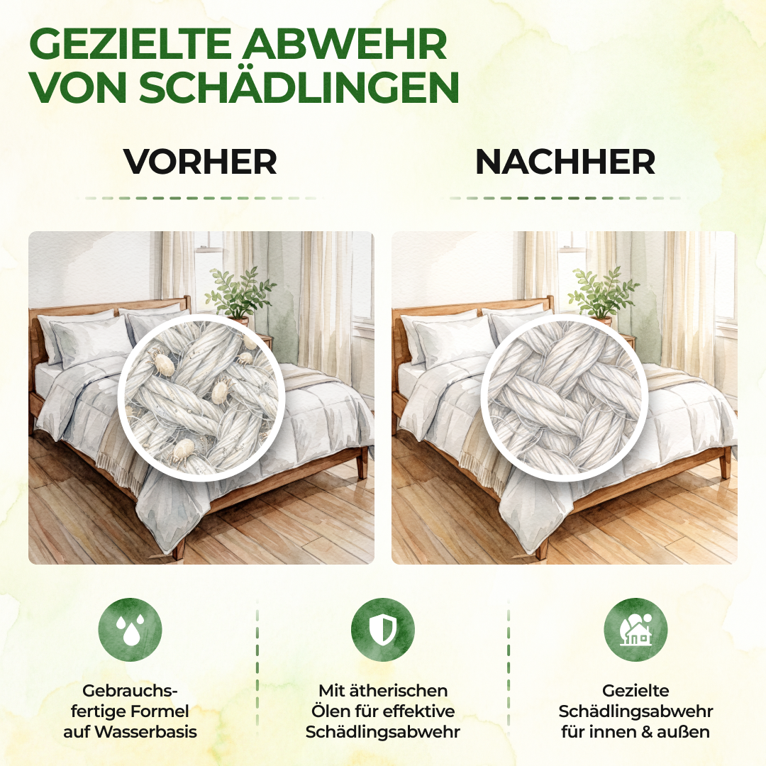 Milben-Abwehrspray Power-Konzentrat - 500ml