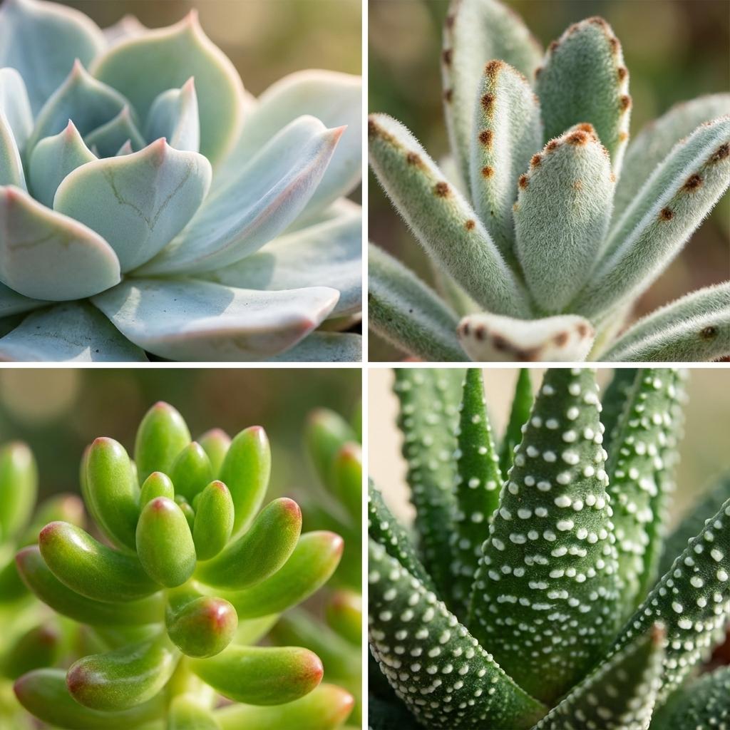 Mini Sukkulenten Mix – Ø 8,1 cm Topf, 5–10 cm hoch - Green Guardia - Ihr Experte für Schädlinge und Pflanzen
