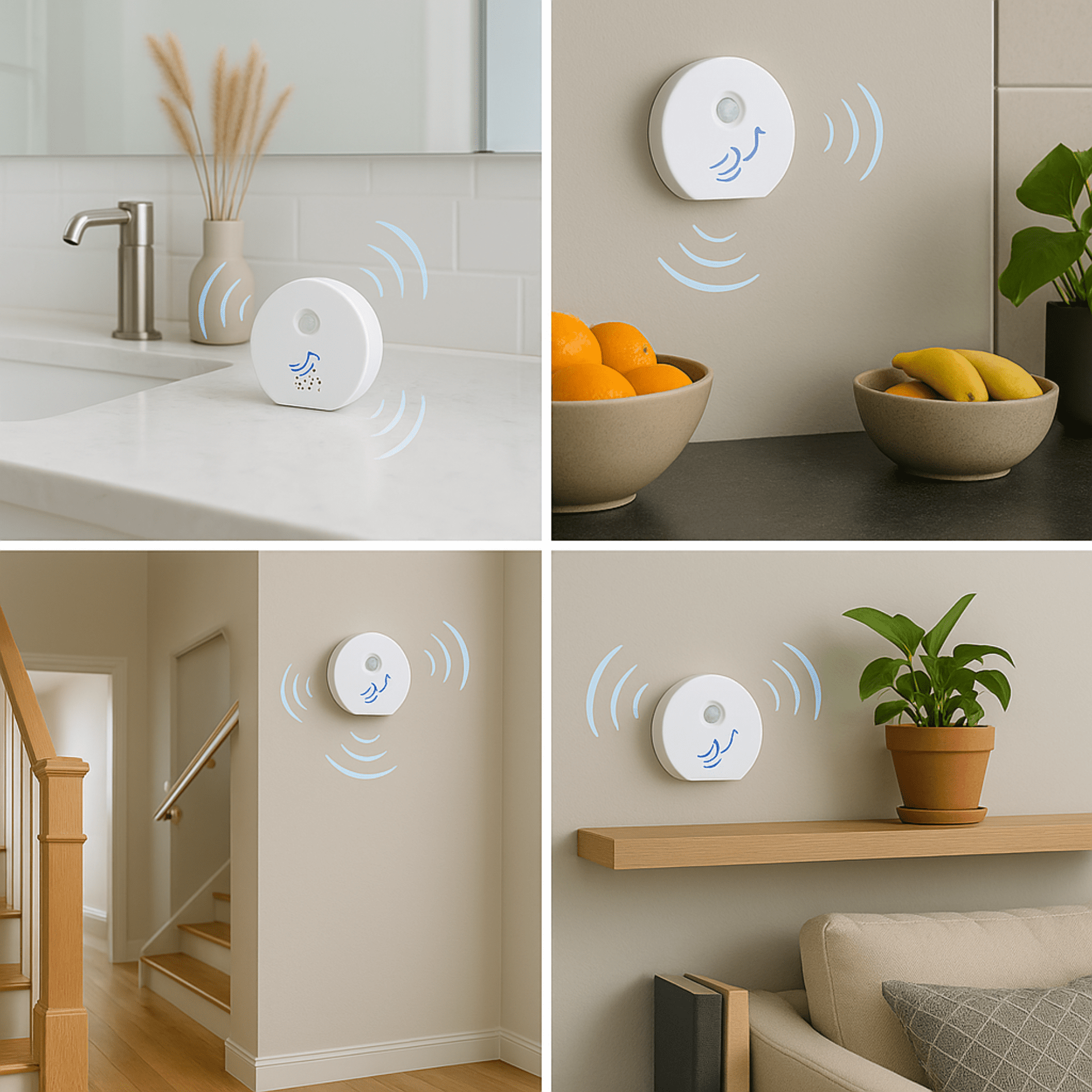 Naturgeräusche - Soundbox mit Bewegungssensor – 6 beruhigende Sounds, Timer & Lautstärkeregler, mit Vogelgezwitscher - Green Guardia - Ihr Experte für Schädlinge und Pflanzen