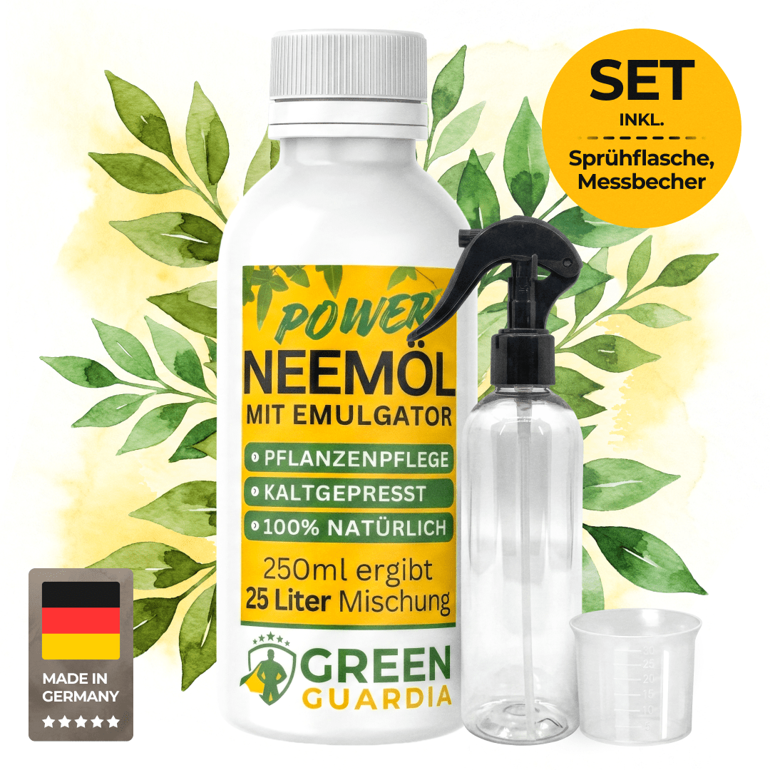 Neemöl mit Emulgator zur Pflanzenpflege - Green Guardia - Ihr Experte für Schädlinge und Pflanzen