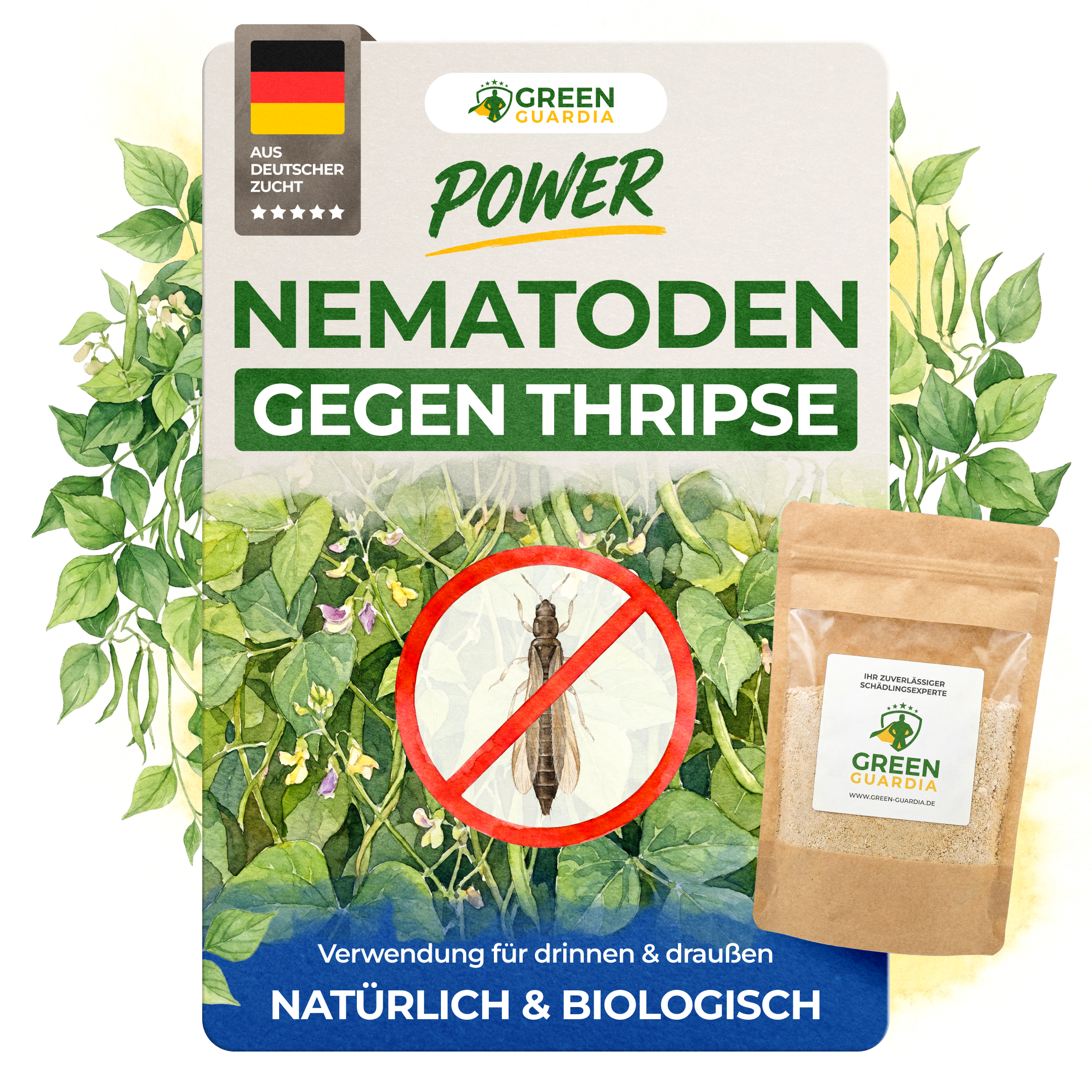 Nematoden gegen Thripse