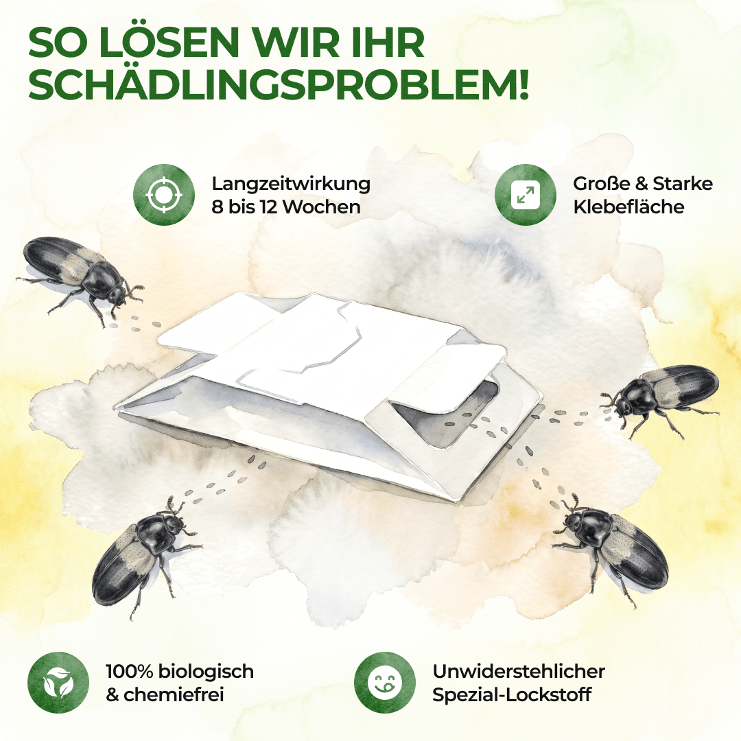 Speckkäfer Falle - Green Guardia - Ihr Experte für Schädlinge und Pflanzen